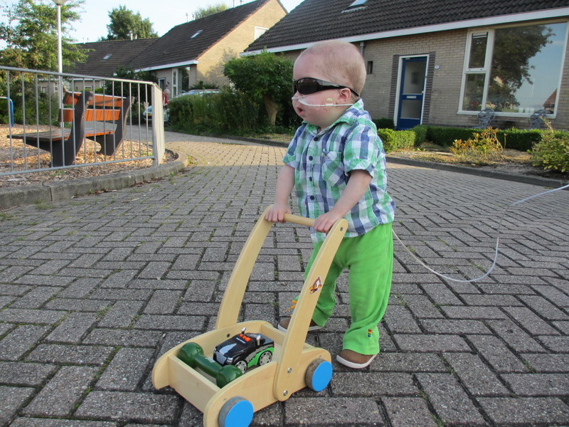 Wandelen om huis heen