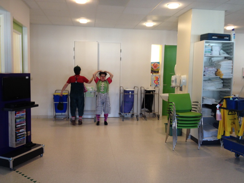 Cliniclowns komen langs