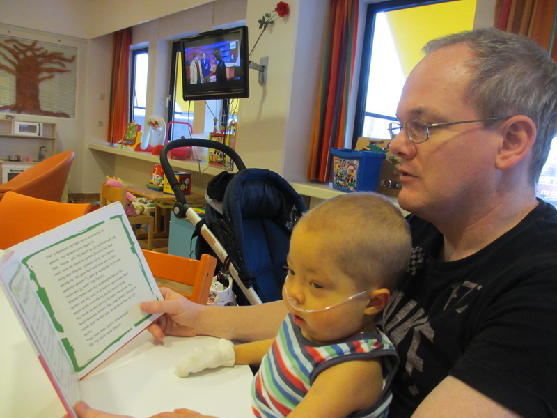 Als ik me goed voel ga ik naar de speelkamer